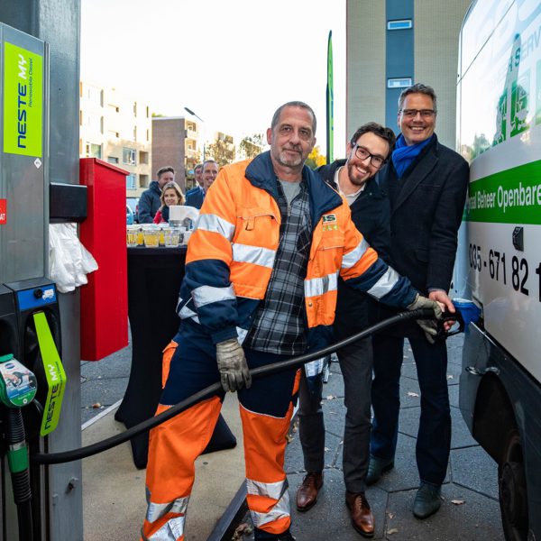 Duurzame diesel in Hilversum